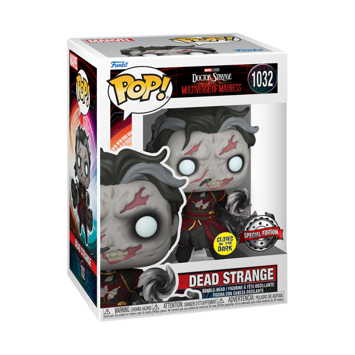 Funko Pop! Marvel: Multiverse Of Madness - Doctor Strange - GITD - Exclusive - 1032
