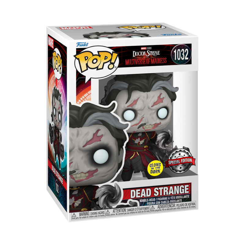 Funko POP! Marvel Studios Doctor Strange In The Multiverse Of Madness - Dead Strange GITD - 1032