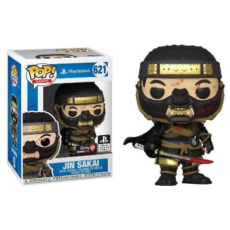 Funko POP! Playstation Ghost of Tsushima - Jin Sakai Bloody - 621 GameStop (Exclusive)