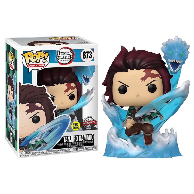 Funko Pop! Animation: Demon Slayer - Tanjiro Kamado - Exclusive Glow in The Dark - 873