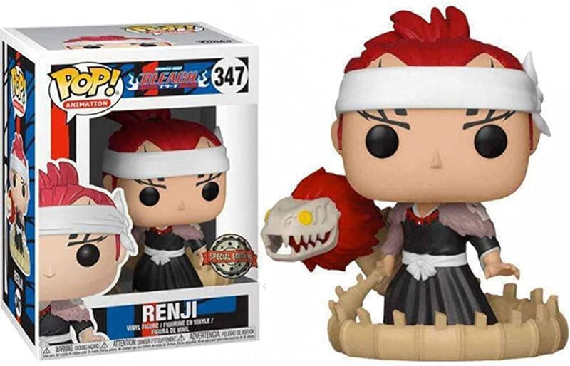 Funko Pop! Animation Bleach - Renji  - 347 *CAIXA COM POUCO DANO*