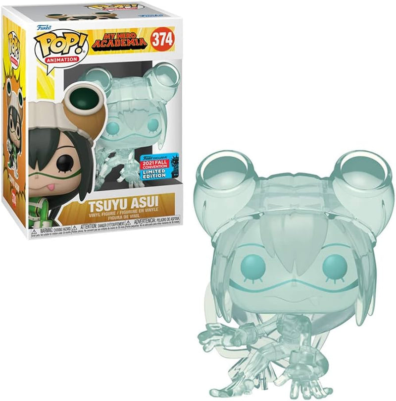 Funko POP! My Hero Academia - Tsuyu Asui (Translucent) 2021 Fall Convention Exclusive - 374