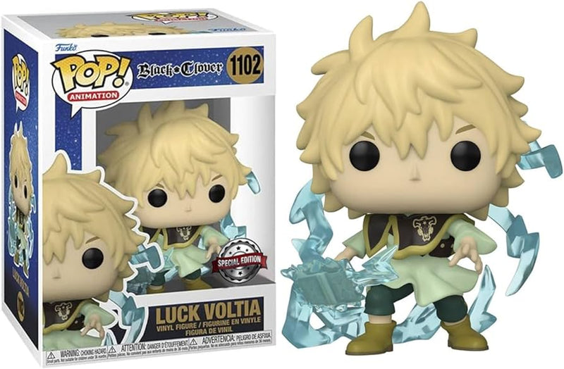 Funko Pop! Animation: Black Clover - Luck Voltia - 1102