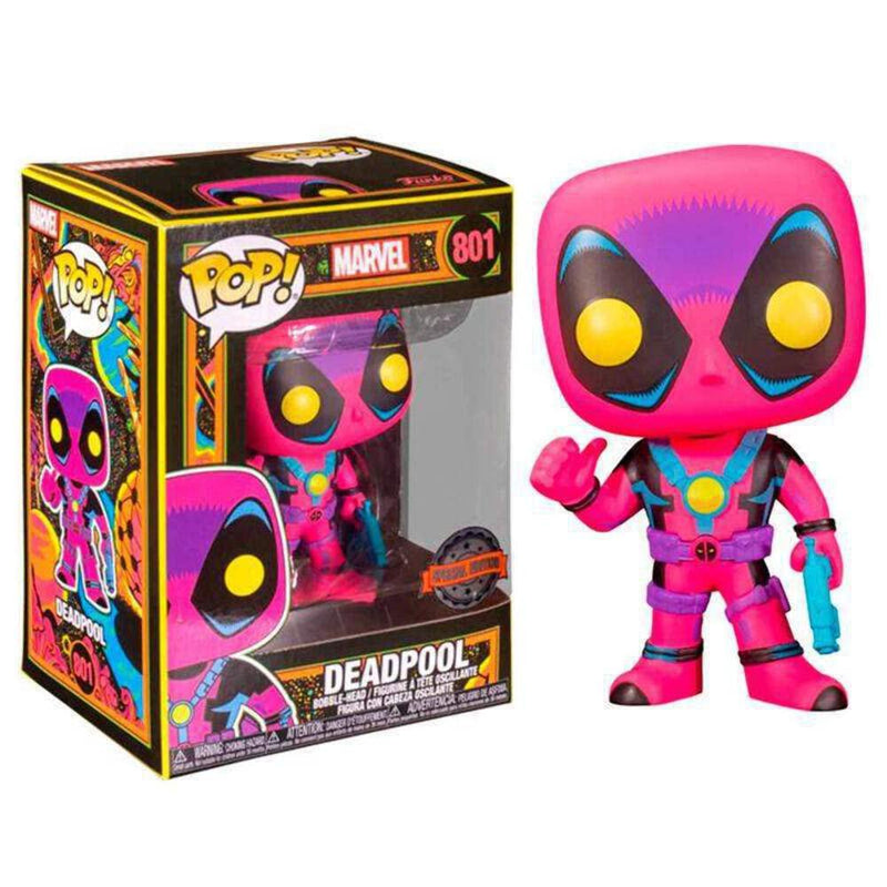 Funko POP! Marvel - Deadpool - Black Light Special Edition - 801