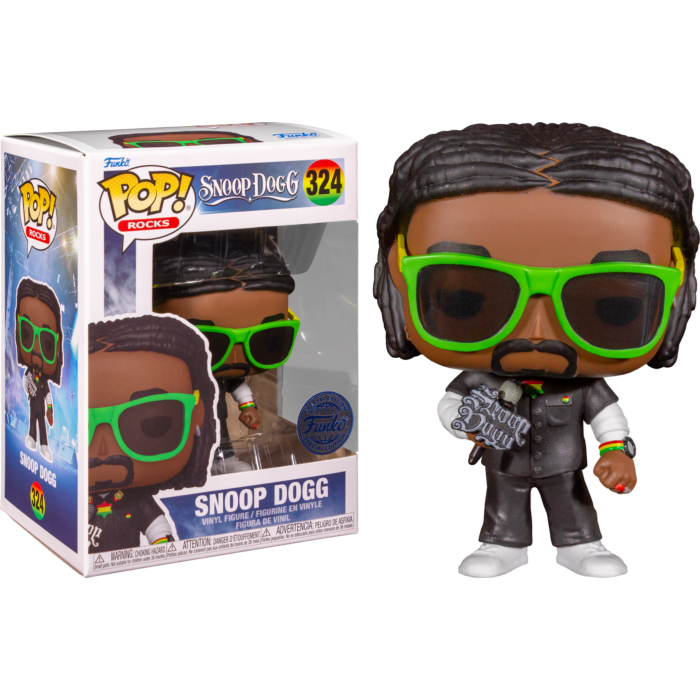 Funko POP! Rocks: Snoop Dogg with Microphone - Exclusive - 324