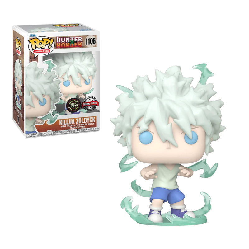 Funko POP! Animation Hunter X Hunter - Killua Zoldyck - Exclusive - Glow Chase - 1106