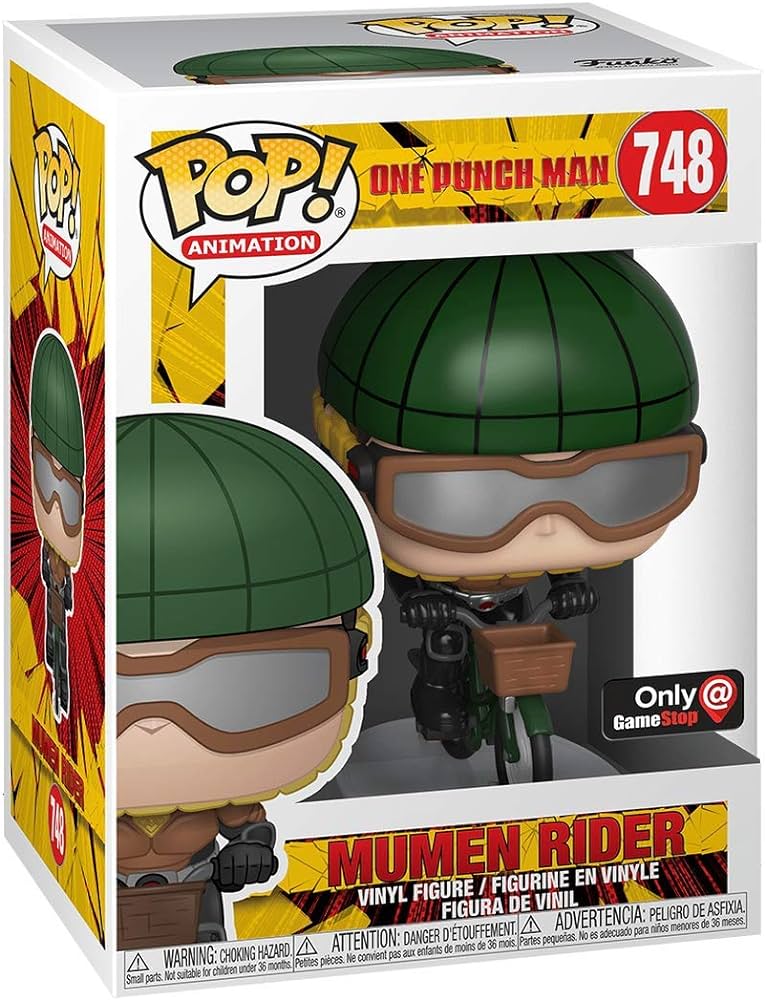 Funko POP! Animation - One Punch Man - Mumen Rider with Bike - 748