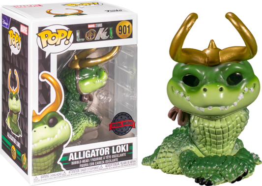 Funko POP! Marvel: Loki 2021 - Alligator Loki - Exclusive - 901