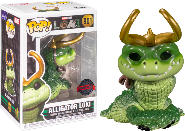 Funko POP! Marvel: Loki 2021 - Alligator Loki - Exclusive - 901