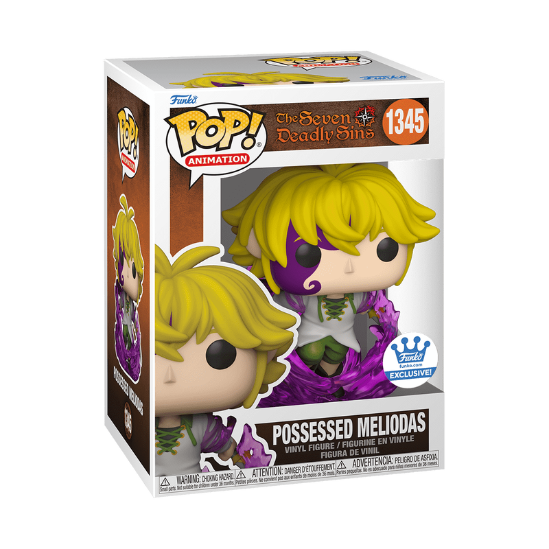 Funko POP! Animation: THE SEVEN DEADLY SINS - POSSESSED MELIODAS - FUNKO EXCLUSIVE - 1345