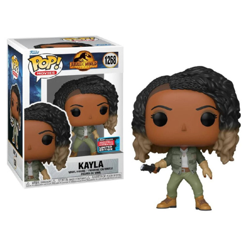 Funko Pop! Movies Jurassic World Dominion Kayla 2022 NYCC Exclusive Figure