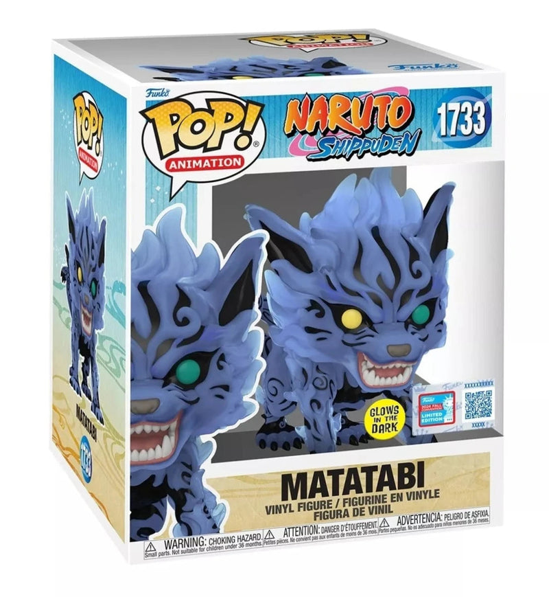 *PRÉ RESERVA* Funko Pop! Animation: Naruto Shippuden - Matatabi (Super 6") (GITD) NYCC - 1733