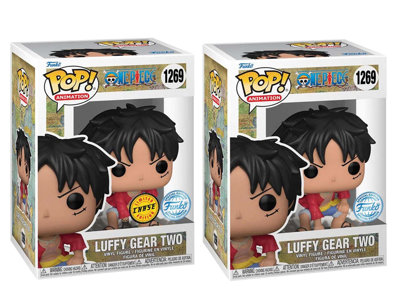 *PRÉ RESERVA* Funko POP! Animation: One Piece - Luffy Gear Two (with Haki Arm) (Funko Special Edition) (Chase)