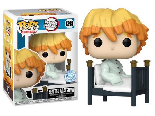 *PRÉ RESERVA* Funko POP! Demon Slayer: Kimetsu no Yaiba - Zenitsu Agatsuma (Recovering) - 1398