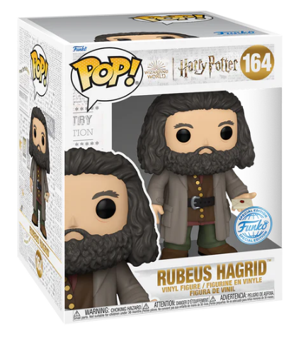 *PRÉ RESERVA* Funko Pop! Harry Potter - Hagrid with Letter Super Sized 6"