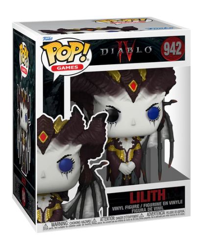 *PRÉ RESERVA* Funko Pop! Games: Diablo IV - Lilith Super Sized 6" - 942