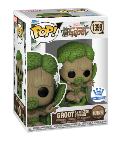 *PRÉ RESERVA* Funko Pop! Marvel: We Are Groot - Groot as Doctor Strange - 1399