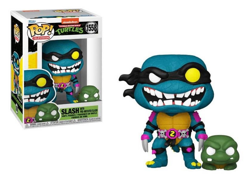 *PRÉ RESERVA* Funko POP! Teenage Mutant Ninja Turtles - Slash with Pre-Mutated Slash