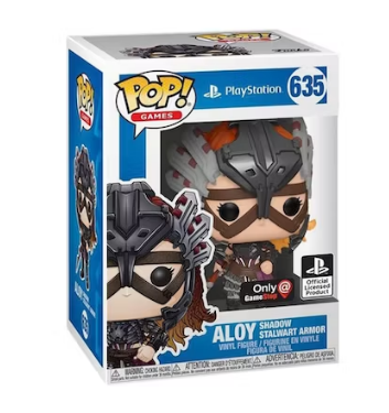 Funko Pop! Games Horizon Zero Dawn Aloy (Shadow Stalwart Armor) GameStop Exclusive Figure #635
