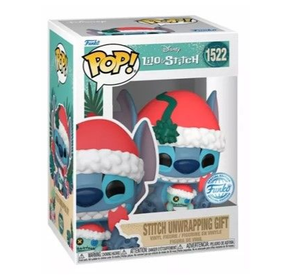 *PRÉ RESERVA* Funko Pop! Lilo & Stitch Disney - Stitch Unwrapping Gift - 1522