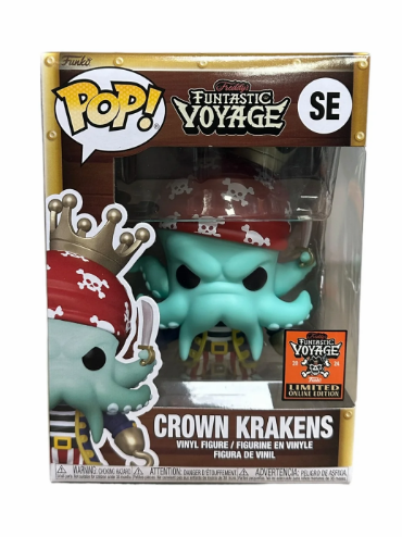 Funko Pop ! Funko Fundays Fantastic Voyage Pirate - Crown Kraken - SE