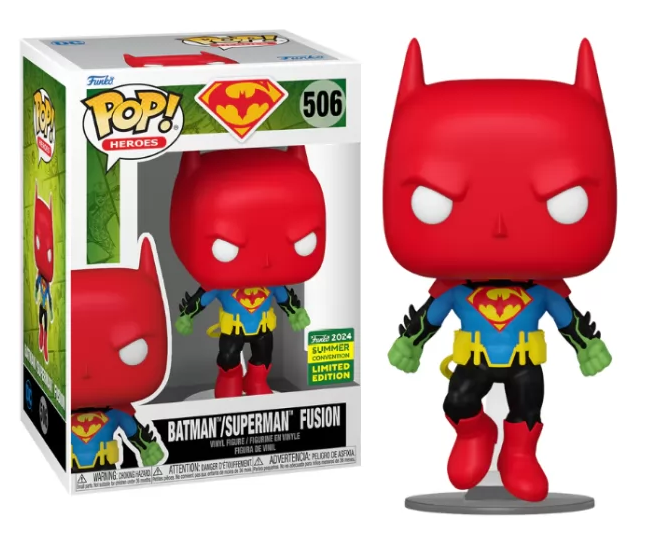 *PRÉ RESERVA* Funko POP! DC Heroes - Batman / Superman Fusion (2024 Summer Convention Limited Edition)