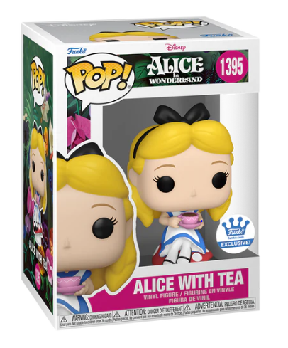 *PRÉ RESERVA* Funko Pop! Disney: Alice in Wonderland - Alice with Tea - 1395