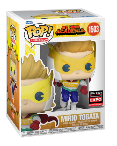 *PRÉ RESERVA* Funko POP! My Hero Academia - Mirio Togata Helmeted - Exclusive C2E2 - 611