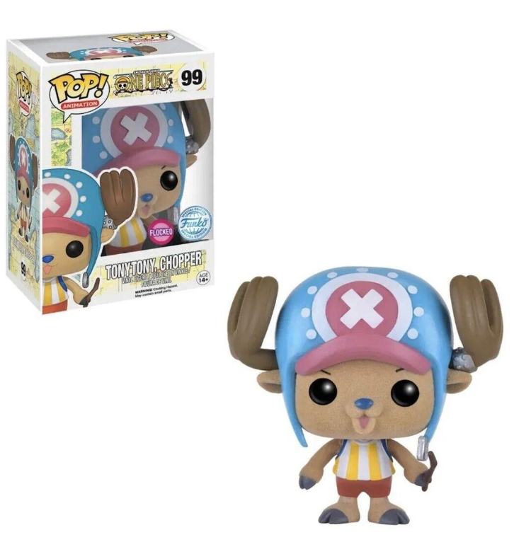 *PRÉ RESERVA* Funko POP One Piece - Tony Tony Chopper (Flocked) - 99