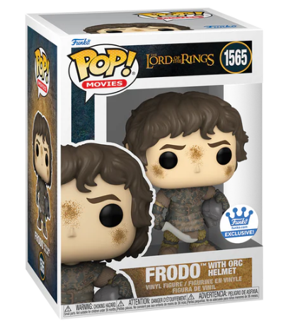 *PRÉ RESERVA* Funko Pop! The Lord of The Rings – Frodo with Orc Helmet - 1565