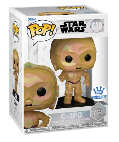 *PRÉ RESERVA* Funko POP! Star Wars - C-3PO Funko Exclusive - 638