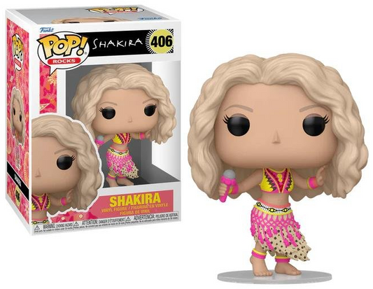 *PRÉ RESERVA* Funko POP! Rocks: Music - Shakira (Waka Waka) #406