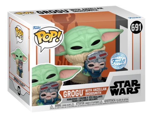 *PRÉ RESERVA* Funko POP! Star Wars - Grogu with Anzellan Droidsmith - Exclusive - 691