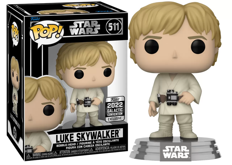 *PRÉ RESERVA* Funko POP! Star Wars - Luke Skywalker 2022 Galactic Convention Exclusive - 511