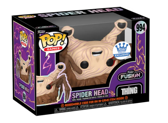 *PRÉ RESERVA* Funko Pop! Games Fusion - Spider Head - 994