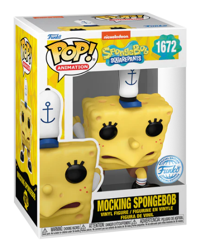 *PRÉ RESERVA* Funko Pop! Animation SpongeBob - Mocking SpongeBob - 1672