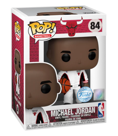 Funko Pop! Basketball NBA - Chicago Bulls Michael Jordan (White Warm Up Suit) - 84