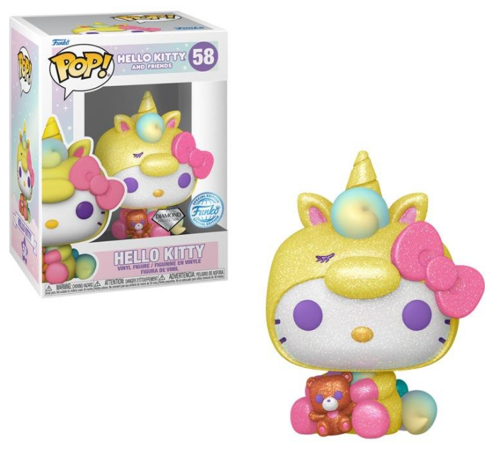 *PRÉ RESERVA* Funko POP! Sanrio: Hello Kitty and Friends - Hello Kitty (Diamond Collection)