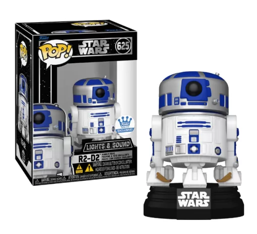 *PRÉ RESERVA* Funko POP! Star Wars - R2-D2 with Lights and Sounds Funko Exclusive - 625