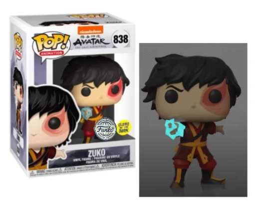 *PRÉ RESERVA* Funko POP! Animation Avatar The Last Airbender Zuko #838
