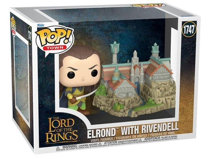 *PRÉ RESERVA* Funko POP! Town: The Lord of the Rings - Elrond with Rivendell - 1747