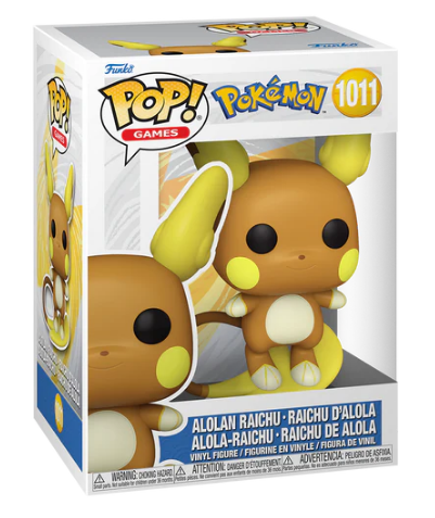 *PRÉ RESERVA* Funko POP Games: Pokemon - Alolan Raichu - 1011