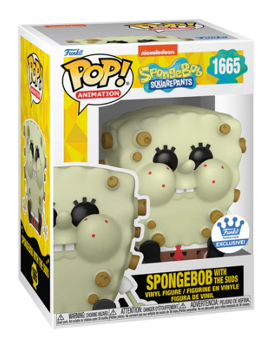 *PRÉ RESERVA* Funko Pop! Spongebob Squarepants 25th Anniversary - Spongebob With The Suds - 1665