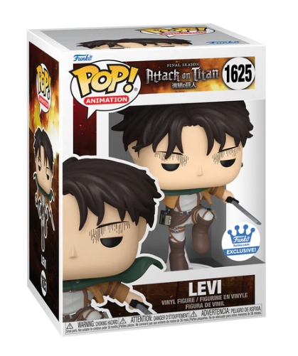 *PRÉ RESERVA* Funko POP! Animation Attack On Titan Final Season Levi With Two Swords - 1625