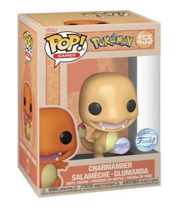 *PRÉ RESERVA* Funko Pop! - Pokemon - Charmander - 455 (Soft Color)