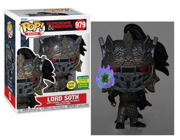 *PRÉ RESERVA* Funko POP! Dungeons and Dragons - Lord Soth (Glows in the Dark) (2024 Summer Convention Limited Edition)