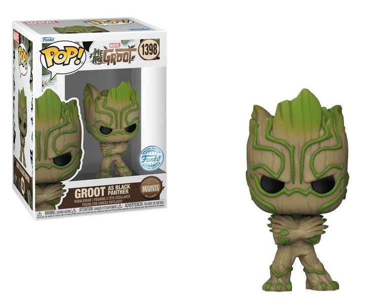 *PRÉ RESERVA* Funko POP! We are Groot - Groot as Black Panther