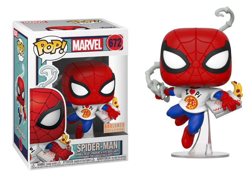 Funko Pop! Spider-man with Pizza Marvel Eat the Universe - 672