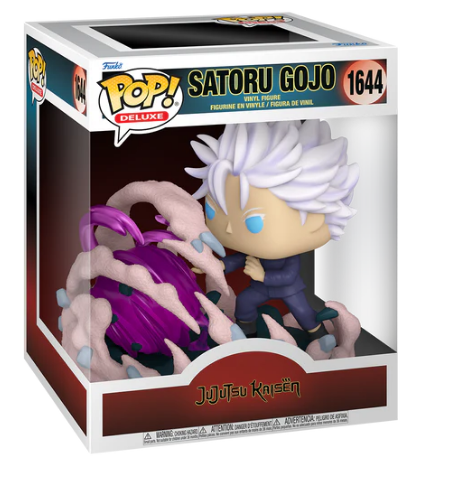 *PRÉ RESERVA* Funko Pop! Deluxe: Jujutsu Kaisen - Gojo Satoru (Hollow Technique: Purple) 1644