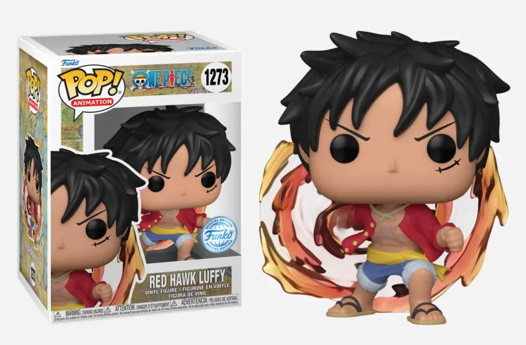 *PRÉ RESERVA* Funko POP One Piece - Red Hawk Luffy (Funko Special Edition) - 1273